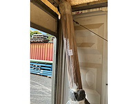 Madison sint-tropez 8716839004929 zweef parasol 3 x 3 meter - afbeelding 2 van  2
