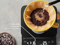 Maestri house koffieweegschaal met timer - afbeelding 5 van  7