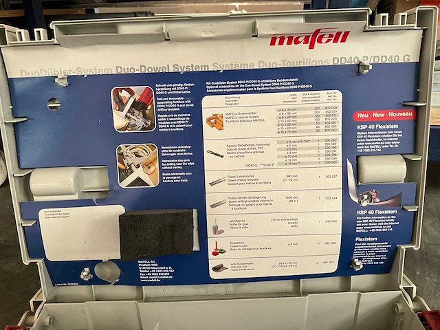 Mafell dd40g duodeuvel systeem - afbeelding 7 van  11