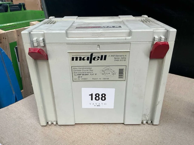 Mafell ksp 55/24v cirkelzaagmachine - afbeelding 7 van  8