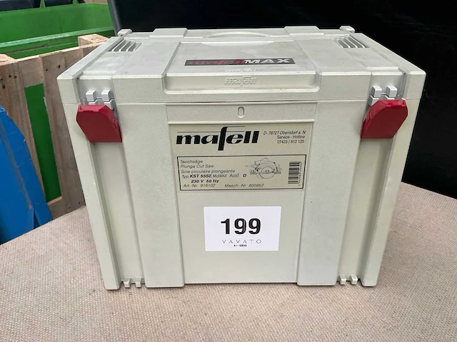 Mafell kst 55se invalzaag - afbeelding 6 van  6