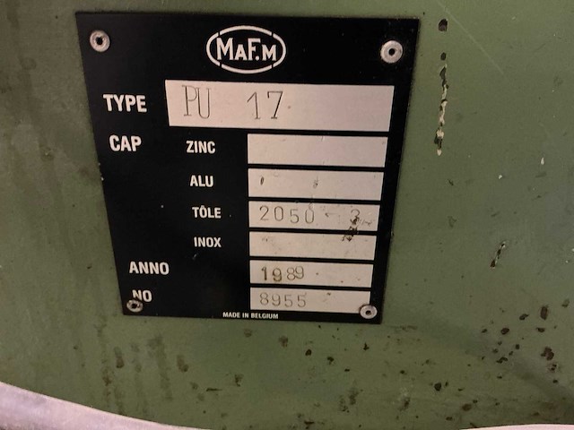 Maf.m pu17 kantbank - afbeelding 8 van  10