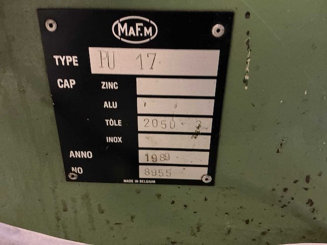 Maf.m pu17 kantbank - afbeelding 9 van  10