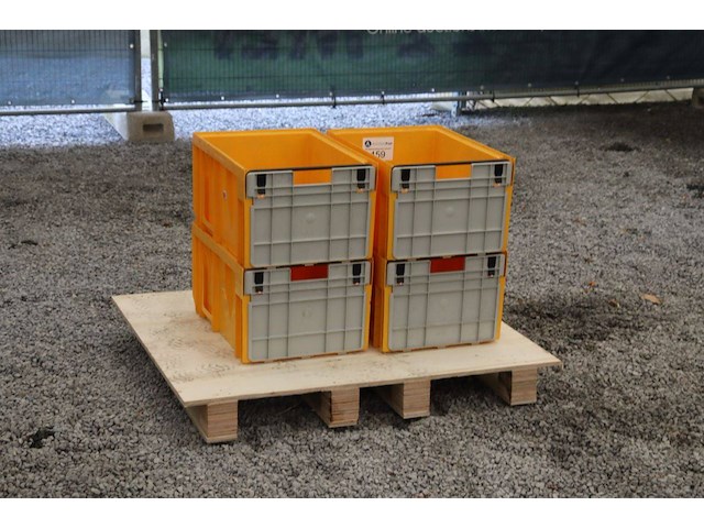 Magazijn bakken 4stuks (marge) - afbeelding 1 van  1