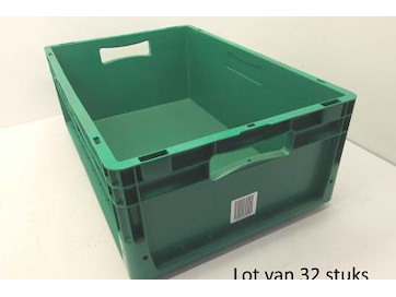 Magazijnbakken en stapelrekken