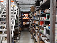 Magazijninrichting met verdiep - afbeelding 10 van  15