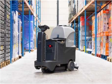 Magazijninventaris, machines, reinigingsmachines & intern transport