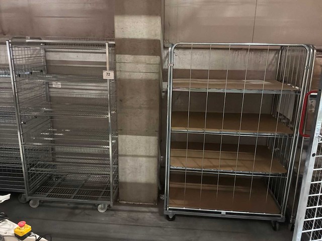 Magazijnkar (2x) - afbeelding 1 van  3