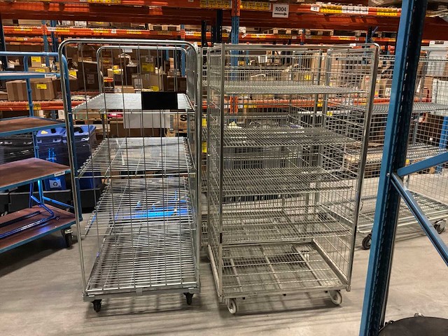 Magazijnkar (3x) - afbeelding 1 van  5