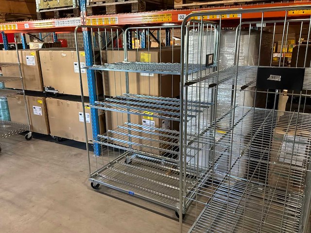 Magazijnkar (4x) - afbeelding 1 van  4