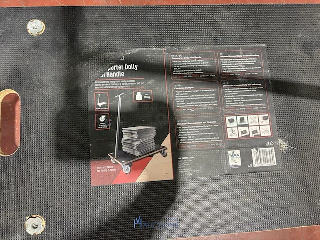 Magazijnkar met plateaukar - afbeelding 5 van  6