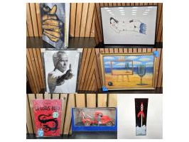 Magazijnopruiming: kunst, curiosa, tintin en decoratie