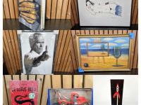 Magazijnopruiming: kunst, curiosa, tintin en decoratie