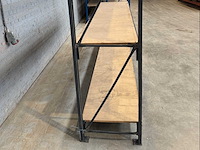 Magazijnplanken, mini rek (lot3) wandplanken - afbeelding 2 van  4