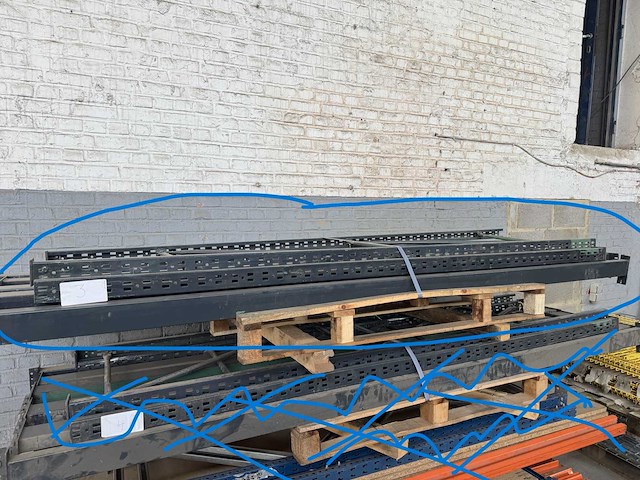 Magazijnplanken, mini rek (lot3) wandplanken - afbeelding 4 van  4