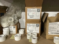 Magazijnrek (2x) + pvc bochten,… - afbeelding 2 van  3