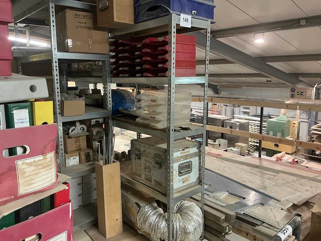 Magazijnrek (5x) - afbeelding 1 van  5