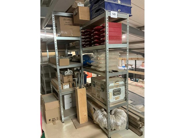 Magazijnrek (5x) - afbeelding 2 van  5