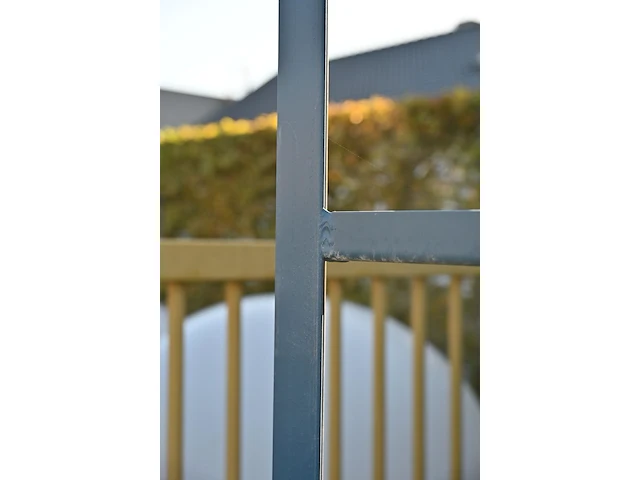 Magazijnrek blauw metaal - afbeelding 2 van  3