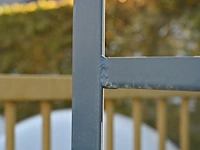 Magazijnrek blauw metaal - afbeelding 2 van  3