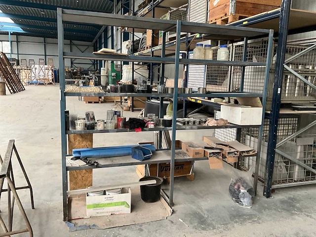 Magazijnrek met inhoud (2x) - afbeelding 5 van  11