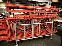 Magazijnrek totaal 28 meter rek