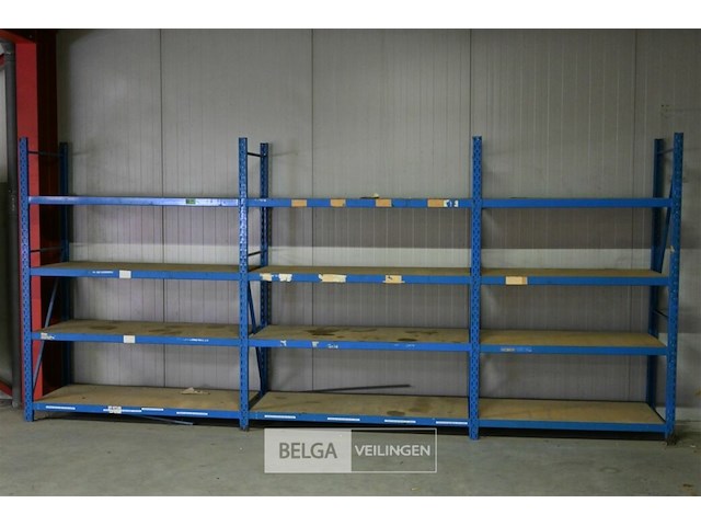 Magazijnrekken (3x) - afbeelding 1 van  2