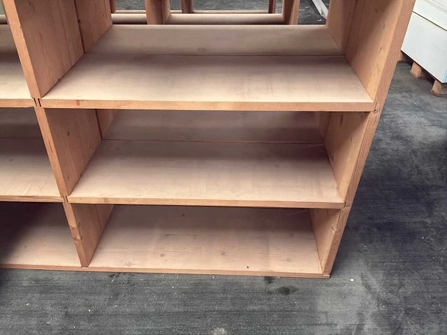 Magazijnstelling houten (16x) - afbeelding 2 van  3