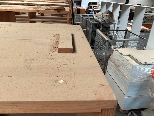 Magazijnstelling houten (16x) - afbeelding 3 van  3