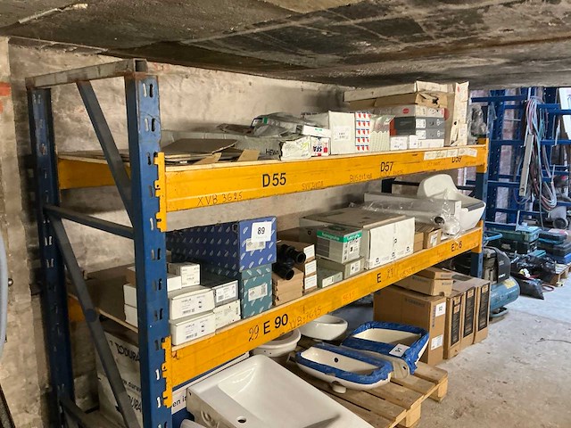 Magazijnstelling + legbordstelling (2x) - afbeelding 2 van  9