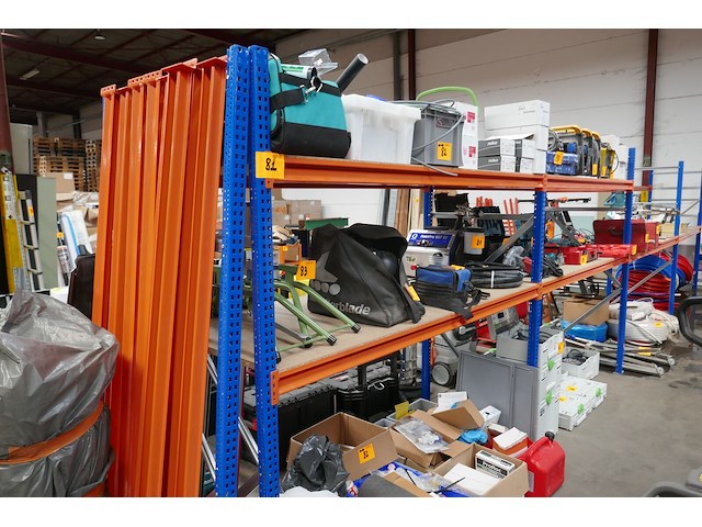 Magazijnstelling met houten legborden - afbeelding 1 van  5