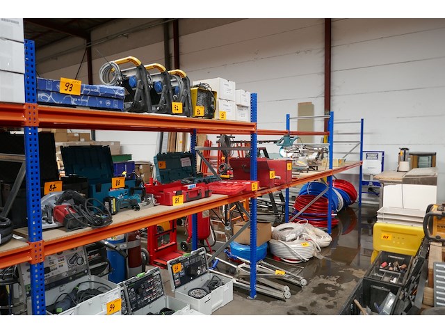 Magazijnstelling met houten legborden - afbeelding 2 van  5