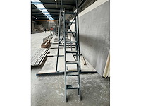 Magazijnstelling met loopplatform (2x) - afbeelding 2 van  8