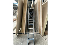 Magazijnstelling met loopplatform (2x) - afbeelding 4 van  8