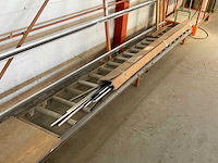 Magazijnstelling met rollenbaan (4x) - afbeelding 1 van  3