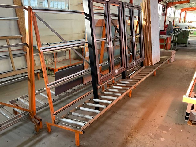 Magazijnstelling met rollenbaan (4x) - afbeelding 2 van  3