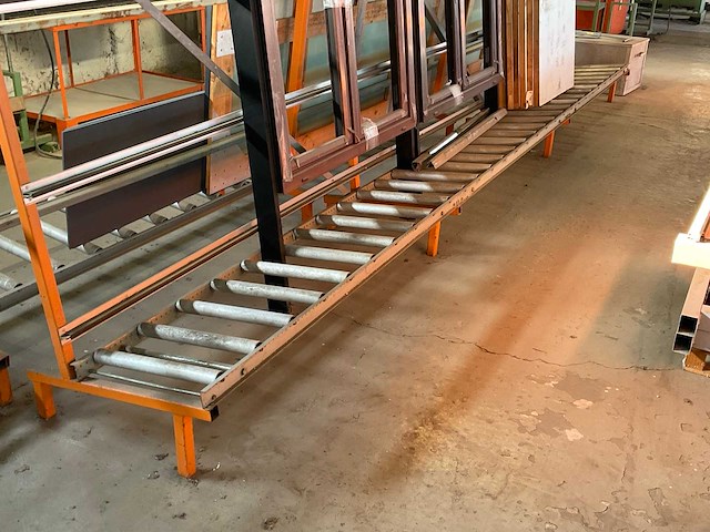 Magazijnstelling met rollenbaan (4x) - afbeelding 3 van  3