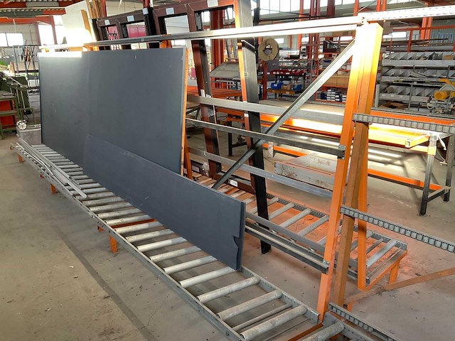 Magazijnstelling met rollenbaan (4x) - afbeelding 3 van  6