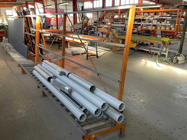 Magazijnstelling met rollenbaan (4x) - afbeelding 6 van  6