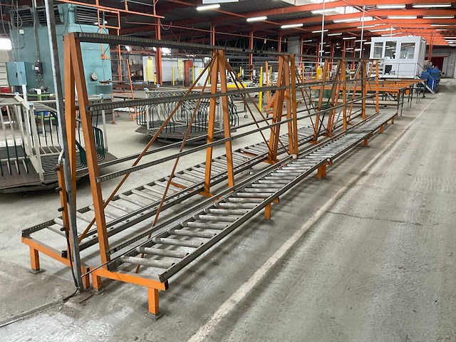 Magazijnstelling met rollenbaan (6x) - afbeelding 2 van  2