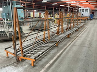 Magazijnstelling met rollenbaan (6x) - afbeelding 2 van  2