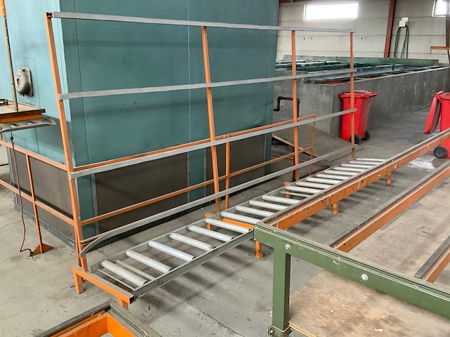 Magazijnstelling met rollenbaan - afbeelding 1 van  1