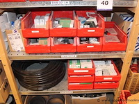 Magazijnstellingen (opslagrekken) – onbekend merk + diverse onderdelen - afbeelding 4 van  7