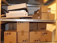 Magazijnstellingen (opslagrekken) – onbekend merk + diverse onderdelen - afbeelding 6 van  7