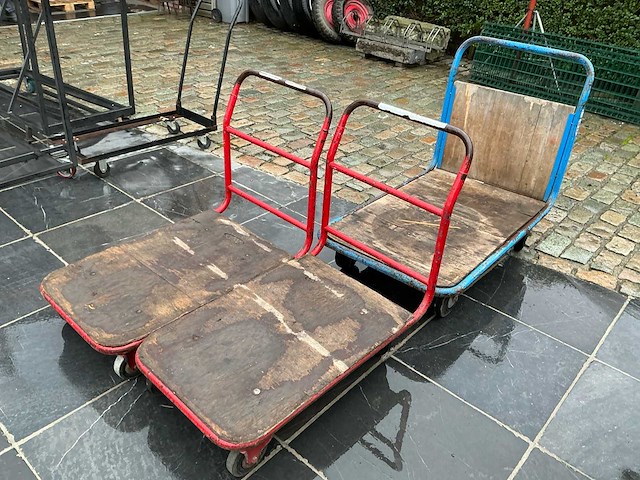 Magazijnwagens (3x) - afbeelding 2 van  3