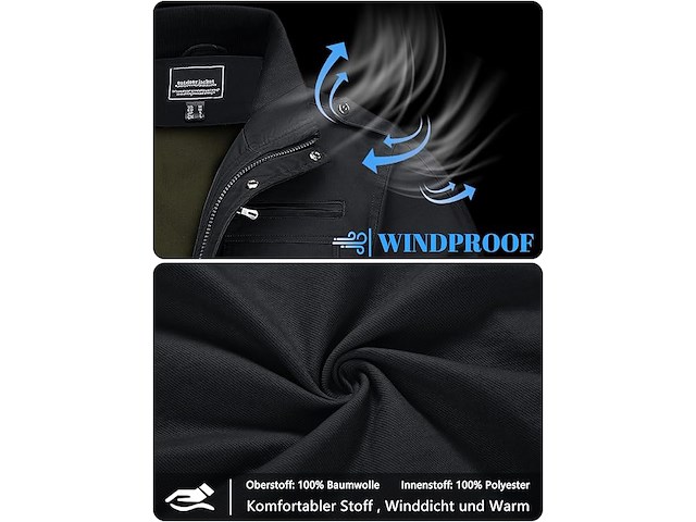 Magcomsen casual jas (small) - afbeelding 5 van  5