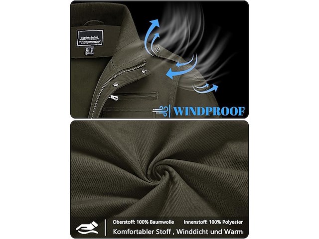 Magcomsen casual jas (xl) - afbeelding 5 van  5