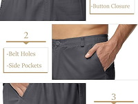 Magcomsen heren cargo shorts - afbeelding 3 van  3