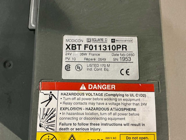 Magelis xbt f011310pr bedieningspaneel - afbeelding 4 van  4