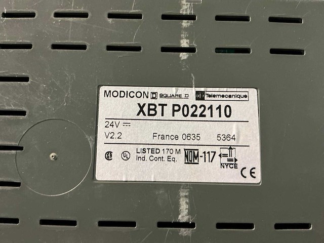 Magelis xbt p022110 bedieningspaneel (3x) - afbeelding 3 van  3